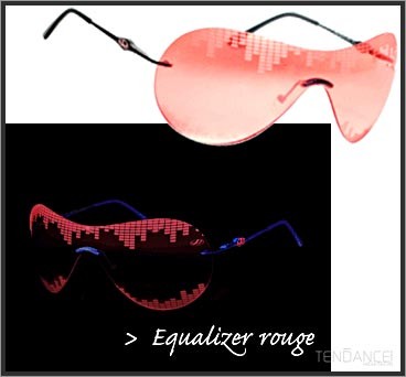 Lunettes rouges