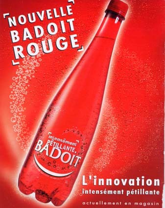 Badoit Rouge ..
