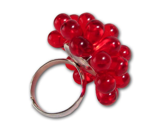 Bague rouge