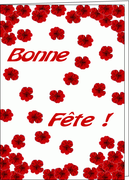 Bonne fête